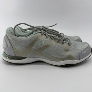 Ryka Influence Womens Training Shoes Grey Mint Green Sneakers Size 10M